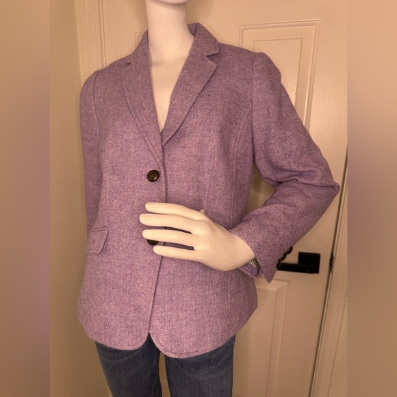 Talbots Purple Women's Blazer - Picture 1 of 13
